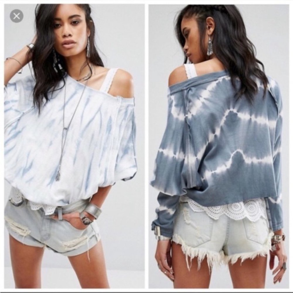 Free People | East Meets West Tie Dye Top
